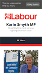 Mobile Screenshot of karinsmyth.com